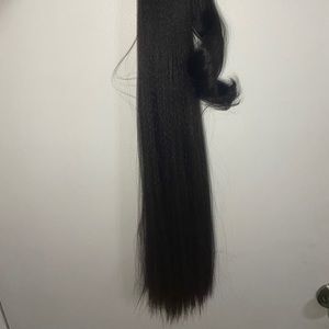Insert Name here black brown new Miya ponytail